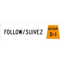 DETOUR DESIGNATION/Detour suivez Tab